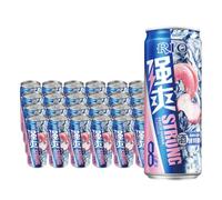 RIO Strong Cocktail, Vodka & Fruit Juice Cocktail Cans, ABV 8%, Ready to Drink,Pre- Mixed CocktailCans, Natural, Vegan Gluten Free Alcohol Drinks, Low Sugar for Party, 24 x 330ml Can-Peach