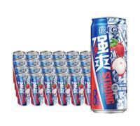 RIO Strong Cocktail, Vodka & Fruit Juice Cocktail Cans, ABV 8%, Ready to Drink, Pre- Mixed CocktailCans, Natural, Vegan Gluten Free Alcohol Drinks, Low Sugar for Party, 24 x 330ml Can-Lychee