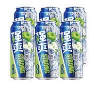 RIO Strong Premixed Cocktail, Ready To Drink, 6 x 500 ml Cans, 8% ABV, Vodka & Fruit Juice Cocktail Cans, Vegan Alcohol Drinks for Any Occasion - Apple Cider