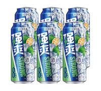 RIO Strong Premixed Cocktail, Ready To Drink, 6 x 500 ml Cans, 8% ABV, Vodka & Fruit Juice Cocktail Cans, Vegan Alcohol Drinks for Any Occasion - Calamansi