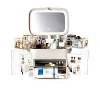 Rio Ultimate Beauty Storage Box with Dimmable Mirror