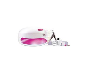 Rio UV Ultra Violet False Nail Extensions Kit Clear