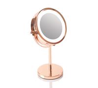 Rio Rose Gold Double Sided Cosmetic LED Mirror