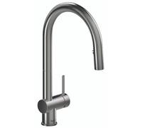 Riobel Azure Mixer with Pull Down Spray Stainless Steel Kitchen Tap