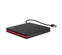 Rioddas External CD Drive, USB 3.0 Portable CD/DVD +/-RW Drive Slim DVD/CD ROM Rewriter Burner for Laptop Desktop PC Windows and Linux OS Apple Mac Macbook Pro