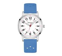 RioFoior Nurse Watches for Nurses,Nursing Students,Medical Professionals,Doctors,with Variety Colors,Second Hand and 24 Hour,Soft Breathable Colour Silicone Band.Easy to Read Waterproof Watch.,