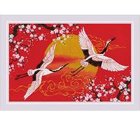 RIOLIS 2077 Under Heaven. Cranes