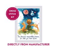 RIOLIS Counted Cross Stitch Kit 1861 Dreamers- Little Boy and a Fox Friend