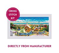 RIOLIS Counted Cross Stitch Kit 2199 Park Güell- Gorgeous Barcelona Landscape