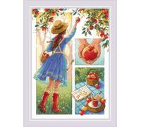 RIOLIS Counted Cross Stitch kit 2201 Apple Day