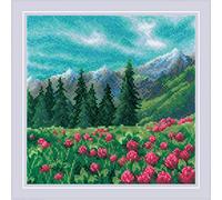 Riolis Counted Cross Stitch Kit 7.75"X7.75"-Mountain Clover (14 Count)