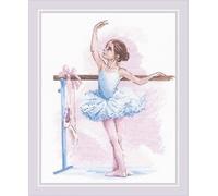 Riolis Counted Cross Stitch Kit 9.50"X11.75"-Ballet (14 Count)