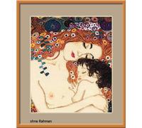 Riolis counted cross stitch Kit Motherly Love after G. Klimt`s Painting, DIY