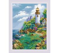 Riolis Counted Cross Stitch Kit 2188 Quiet Harbor 30x40 cm DIY