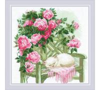 Riolis counted cross stitch kit "Sweet Dreams", 30x30cm, DIY