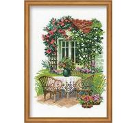 RIOLIS Cross Stitch Kit - 1003 - Morning at The Cottage