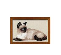 Riolis Cross Stitch Kit - 1066 - Thai Cat