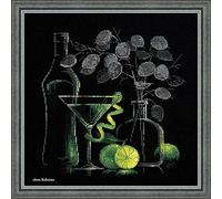 RIOLIS Cross Stitch Kit - 1240 - Still Life with Martini