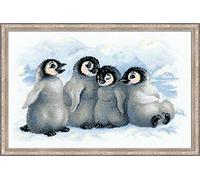 Riolis Cross Stitch Kit - 1323 - Funny Penguins
