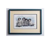 Riolis Cross Stitch Kit - 1323 - Funny Penguins
