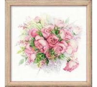 Riolis Cross Stitch Kit - 1335 - Watercolour Roses