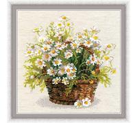 Riolis Cross Stitch Kit - 1478 - Russian Daisies