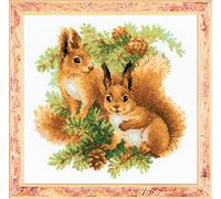 RIOLIS Cross Stitch Kit - 1491 - Squirrels