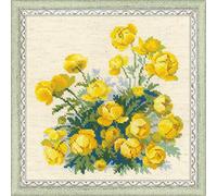 Riolis Cross Stitch Kit - 1515 - Globe Flower