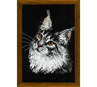 RIOLIS Cross Stitch Kit - 1599 - Maine Coon