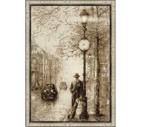 RIOLIS Cross Stitch Kit - 1611 - Old Photo - Waiting
