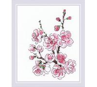 RIOLIS Cross Stitch Kit - 1818 - Branch of Sakura