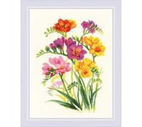 RIOLIS Cross Stitch Kit - 1821 - Fragrant Freesia