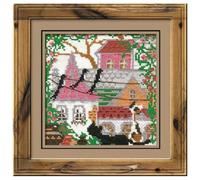 RIOLIS Cross Stitch Kit - 612 - City Cats Summer