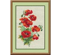RIOLIS Cross Stitch Kit - 808 - Wild Poppies