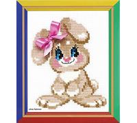 RIOLIS Cross Stitch Kit - HB-105 - Happy Bee Baby Rabbit