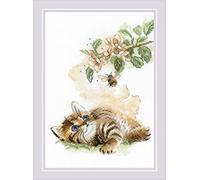 Riolis Flight of The Bumble Bee Counted Cross Stitch Kit