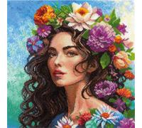 Riolis Floral Muse Counted Cross Stitch Kit