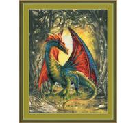 RIOLIS Cross Stitch Kit - PT-0057 - Forest Dragon