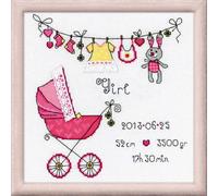 RIOLIS Cross Stitch Kit - 1417 - It's a Girl