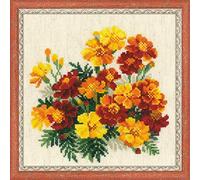 Riolis Kreuzstich-Set Ringelblumen, Zählmuster