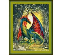 RIOLIS Cross Stitch Kit - PT-0057 - Forest Dragon