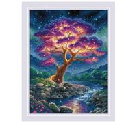 RIOLIS - Mysterious Universe 2240, Cross Stitch Kits 11¾" x 15¾", Cross Stitch Kits for Beginners & Advanced, Crossstitching Kits Adult, Counted Stitching Kits, Embroidery Kit