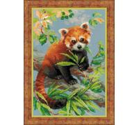 Riolis Kreuzstich-Set Roter Panda, Zählmuster