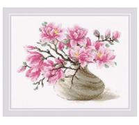 Riolis Southern Magnolia Counted Cross Stitch Kit 30x24cm