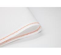 RIOLIS - Zweigart 18 ct White Aida 3428/100, 19.7x19.7 Cross Stitch Fabric, 18 ct Aida Cloth for Embroidery & Needlepoint, Cotton Cloth for Cross Stitching