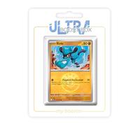 Riolu 112/217 Friend Ball Reverse - my-booster X Méga-Évolution 2.5 - Héros Transcendants Box of 10 Pokemon French Cards
