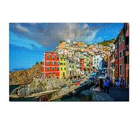 Riomaggiore Cinque Terre Italy Puzzle 1000 Piecesen Puzzle Adult Game Graphics Travel Souvenir 26x38CM