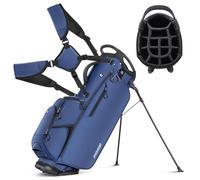 RIOROO Golf Stand Bag, Lightweight Waterproff Golf Club Bags with 14 Way Top Driver, 9 Pockets, Adjustable Double Shoulder Strap Golf Bags for Men Women
