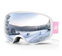RIOROO Ski Goggles, Skiing Goggles For Snowboard Jet Snow 100% UV Protection, Anti-glare Ski Goggles Dual Lens For Women Men Youth OTG Over Helmet Compatible, Skiing Snowboarding Cycling Motorcycle