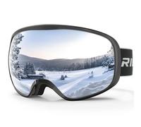 RIOROO Ski Goggles, Skiing Goggles For Snowboard Jet Snow 100% UV Protection, Anti-glare Ski Goggles Dual Lens For Women Men Youth OTG Over Helmet Compatible, Skiing Snowboarding Cycling Motorcycle